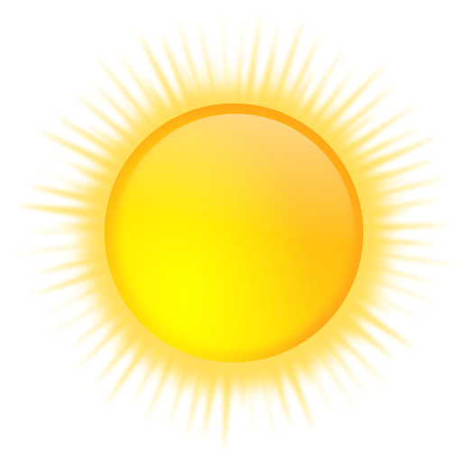 sun shining clipart